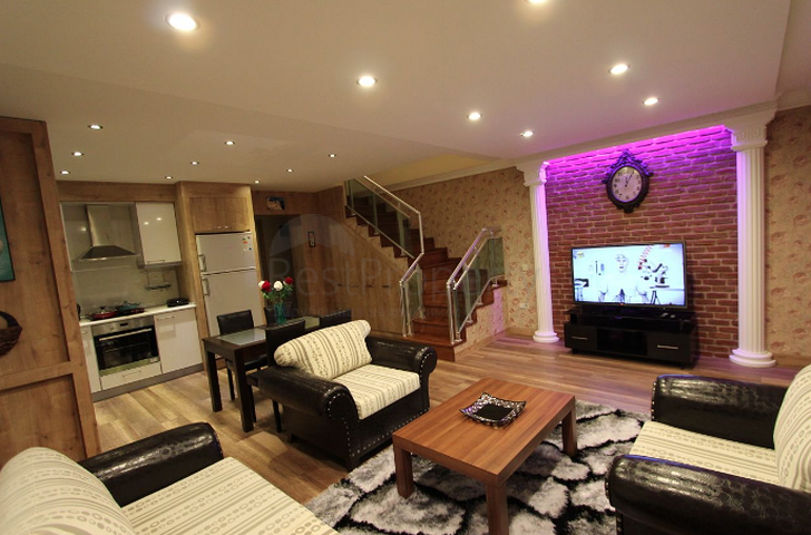 شقق بنتهاوس مفروشة في منطقة لارا – أنطاليا