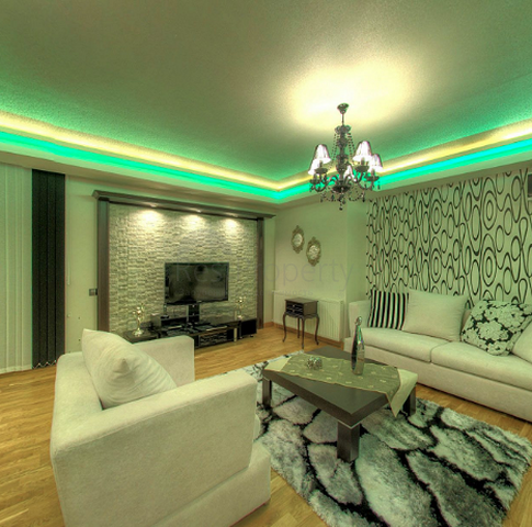 شقة مفروشة فاخرة بإطلالة بحرية وجبلية ساحرة في مدينة انطاليا