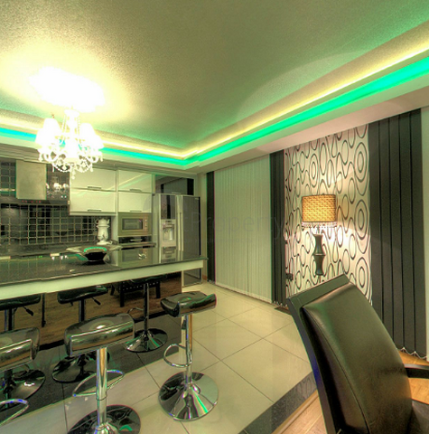 شقة مفروشة فاخرة بإطلالة بحرية وجبلية ساحرة في مدينة انطاليا