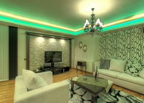 شقة مفروشة فاخرة بإطلالة بحرية وجبلية ساحرة في مدينة انطاليا