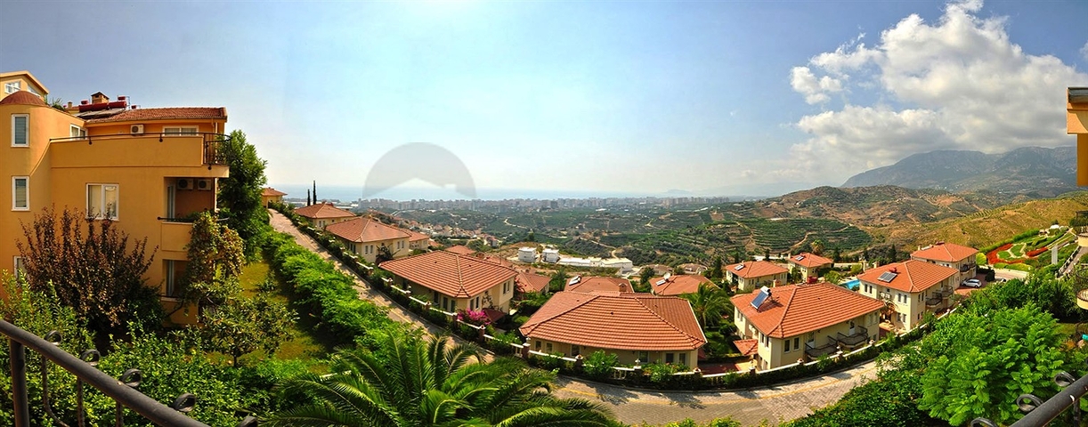 فيلا مفروشة بإطلالات خلابة وساحرة في منطقة كارجي جاك – ألانيا