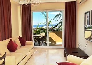 فيلا مفروشة بإطلالات ساحرة على البحر في منطقة كارجي جاك – ألانيا