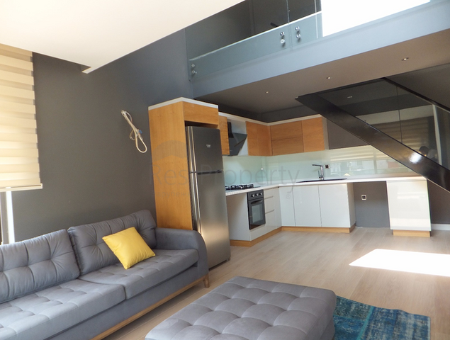 شقة بنتهاوس مفروشة فاخرة في منطقة لارا – أنطاليا