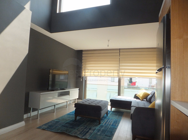 شقة بنتهاوس مفروشة فاخرة في منطقة لارا – أنطاليا