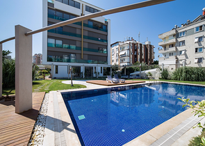 شقة بنتهاوس مفروشة فاخرة في منطقة لارا – أنطاليا