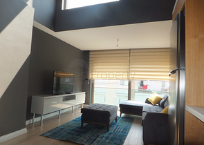 شقة بنتهاوس مفروشة فاخرة في منطقة لارا – أنطاليا