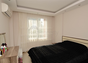 شقة بتخطيط 1+1 في منطقة توسمور – ألانيا