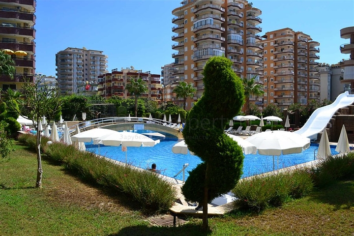 شقة بغرفتي نوم ضمن مجمع حديث في منطقة محمودلار – ألانيا