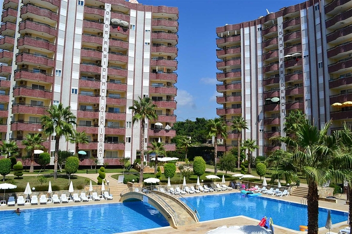 شقة بغرفتي نوم ضمن مجمع حديث في منطقة محمودلار – ألانيا