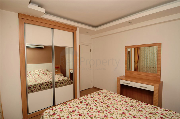 شقة مفروشة بإطلالة مباشرة على البحر في منطقة كاستل – ألانيا