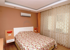 شقة مفروشة بإطلالة مباشرة على البحر في منطقة كاستل – ألانيا