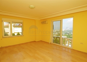 فيلا بإطلالة بحرية وجبلية في منطقة كارجي جاك – ألانيا