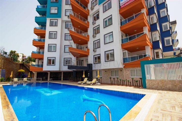 شقة مفروشة ضمن مجمع حديث في منطقة توسمور – ألانيا