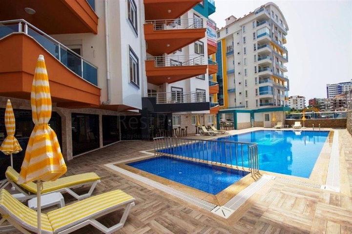 شقة مفروشة ضمن مجمع حديث في منطقة توسمور – ألانيا