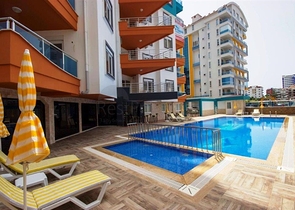 شقة مفروشة ضمن مجمع حديث في منطقة توسمور – ألانيا