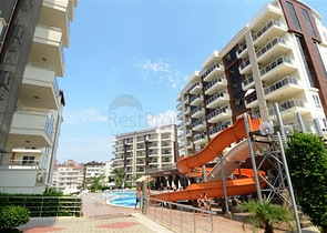 شقة ضمن مجمع مع بنية تحتية فاخرة في منطقة أفسلار – ألانيا