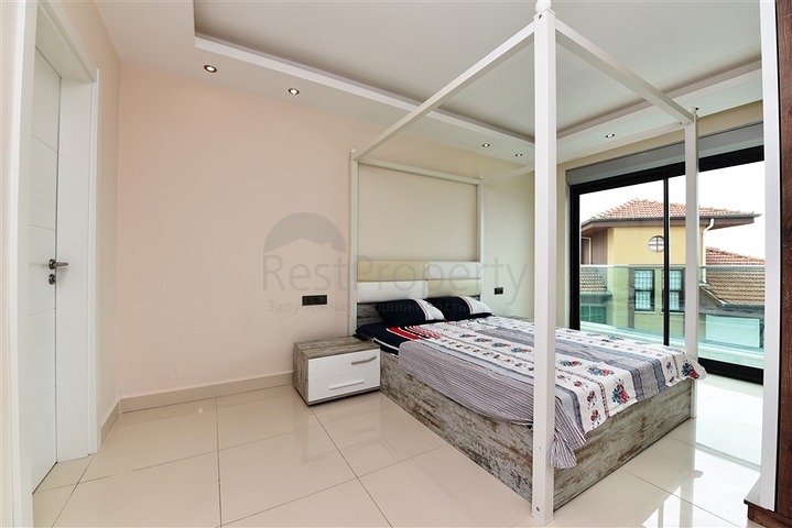 شقة فاخرة وبإطلالة بحرية مباشرة على البحر في منطقة كارجي جاك – ألانيا