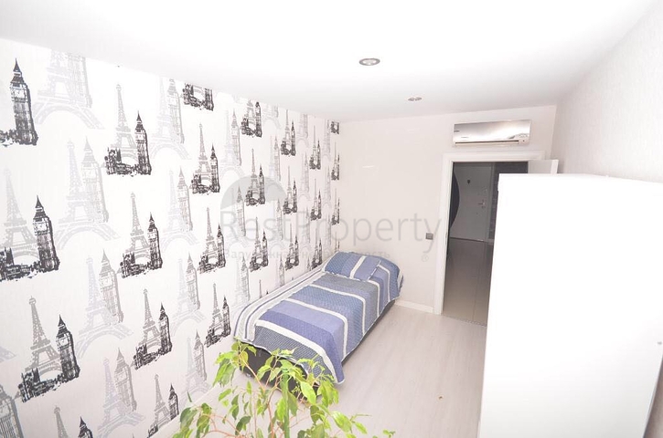 بنتهاوس مفروشة على بعد 350 متر عن البحر في حي ليمان من منطقة كونيالتي – أنطاليا