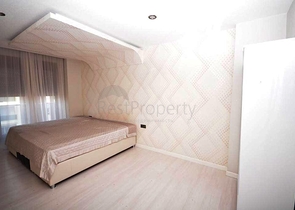 بنتهاوس مفروشة على بعد 350 متر عن البحر في حي ليمان من منطقة كونيالتي – أنطاليا