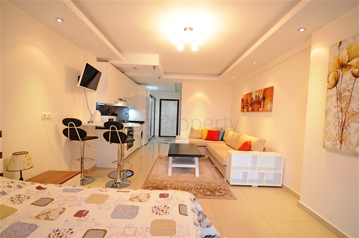 إستديو بتصميم مميز ضمن مجمع فاخر في منطقة جيكجيلي – ألانيا