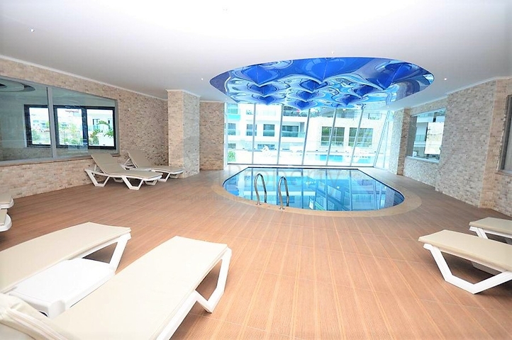 شقة بتخطيط 2+1 ضمن مجمع حديث في منطقة كارجي جاك – ألانيا