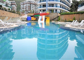 شقة بتخطيط 2+1 ضمن مجمع حديث في منطقة كارجي جاك – ألانيا