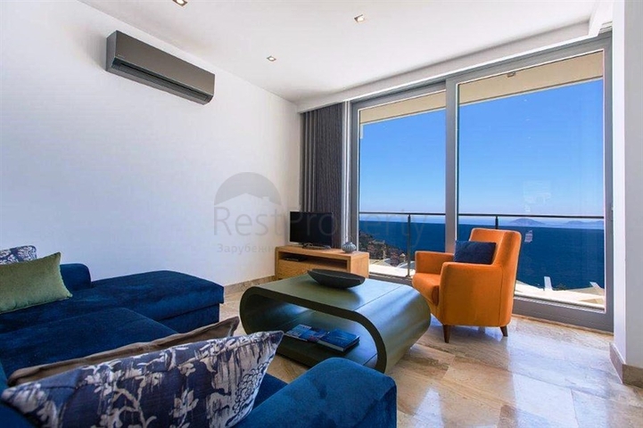 دوبلكس فاخرة ومفروشة مع مناظر ساحرة للبحر في كالكان – كاس