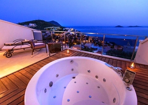 دوبلكس فاخرة ومفروشة مع مناظر ساحرة للبحر في كالكان – كاس