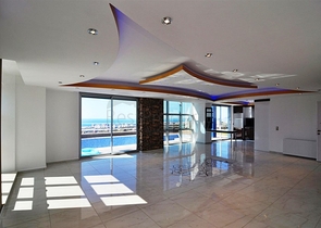 فيلا فاخرة وراقية بإطلالات ساحرة للبحر والجبال في منطقة كارجي جاك – ألانيا