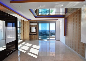 فيلا فاخرة وراقية بإطلالات ساحرة للبحر والجبال في منطقة كارجي جاك – ألانيا