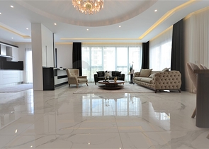 شقق فاخرة ضمن مجمع 5 نجوم - اطلالة بحرية -في كارجي جاك / الانيا 