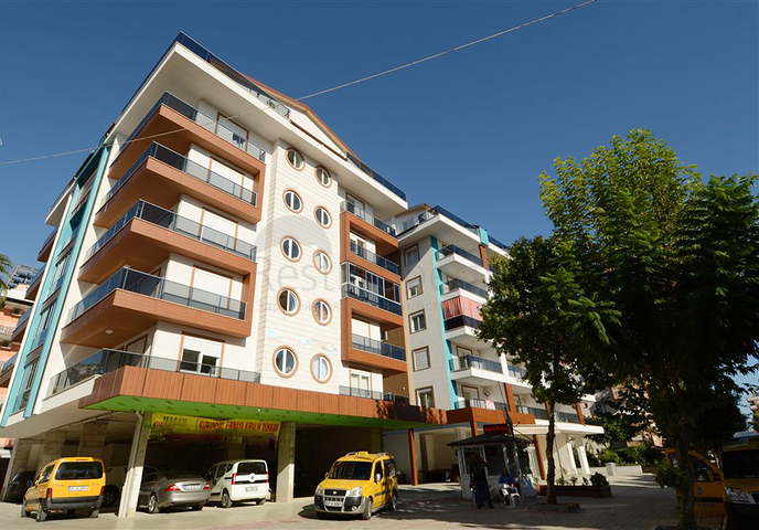 شقة بغرفة نوم على بعد 150 متر عن شاطئ كليوباترا في مركز ألانيا