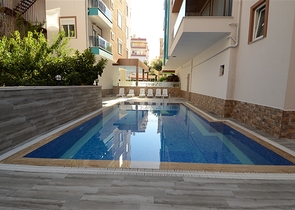 شقة بغرفة نوم على بعد 150 متر عن شاطئ كليوباترا في مركز ألانيا