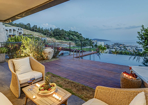 فيلات وبنتهاوس تطل على قلعة بودروم