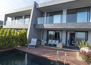 فيلات وبنتهاوس تطل على قلعة بودروم