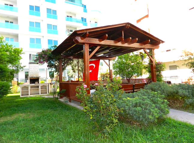 شقة مؤثثة بالكامل في حي ليمان من منطقة كونيالتي – أنطاليا