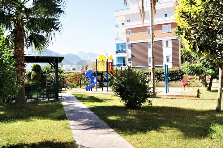 شقة مؤثثة بالكامل في حي ليمان من منطقة كونيالتي – أنطاليا