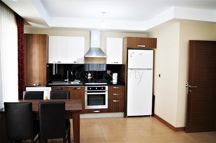 شقة مؤثثة بالكامل في حي ليمان من منطقة كونيالتي – أنطاليا