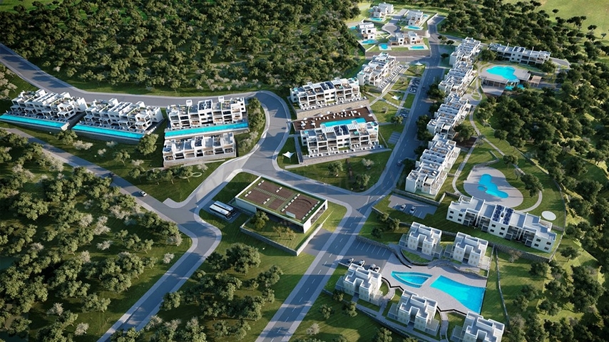 مشروع إستثماري قيد الإنشاء في منطقة إيسين تبه - شمال قبرص