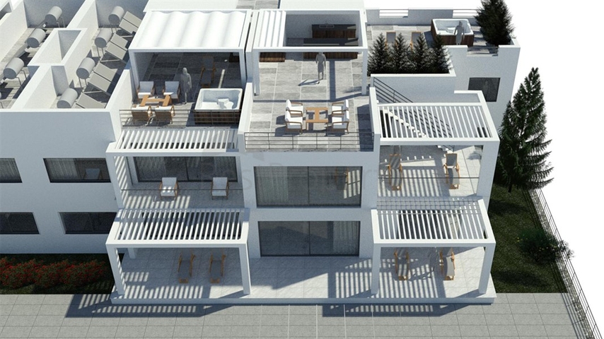 مشروع إستثماري قيد الإنشاء في منطقة إيسين تبه - شمال قبرص