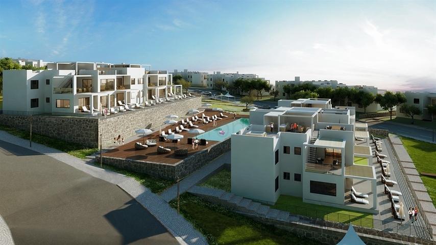 مشروع إستثماري قيد الإنشاء في منطقة إيسين تبه - شمال قبرص