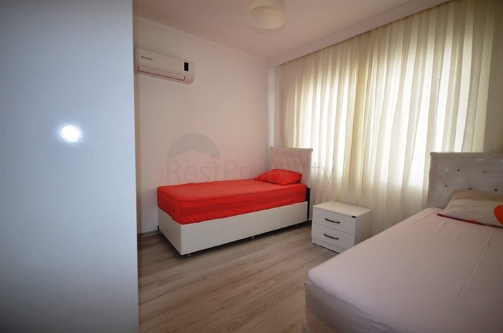 شقة مؤثثة بالكامل في منطقة محمودلار – ألانيا