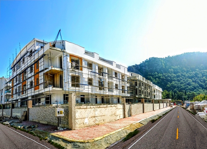 مشروع إستثماري قيد الإنشاء بالأقساط دون فوائد  في منطقة كونيالتي – أنطاليا