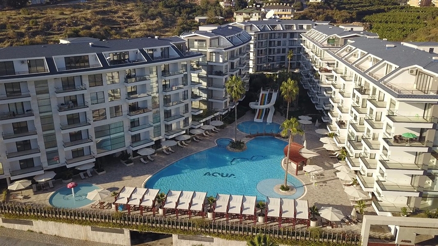 شقة ضمن مجمع سكني فاخر في منطقة كاستل – ألانيا