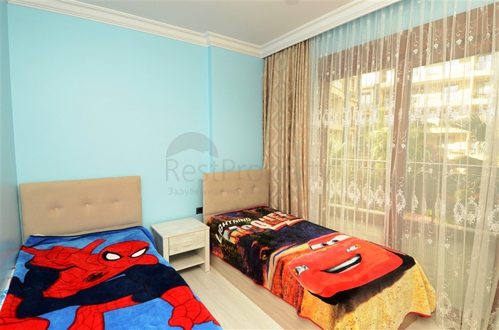 شقة مؤثثة على الخط الأول من البحر في مركز ألانيا