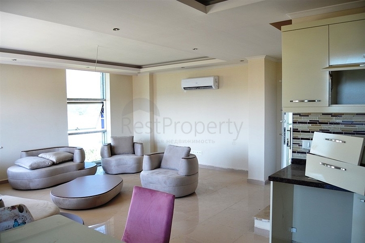 شقة دوبلكس فاخرة في منطقة كاستل – ألانيا