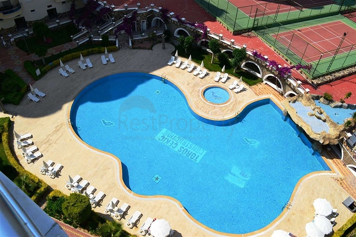 دوبلكس مؤثثة بالكامل في منطقة محمودلار – ألانيا