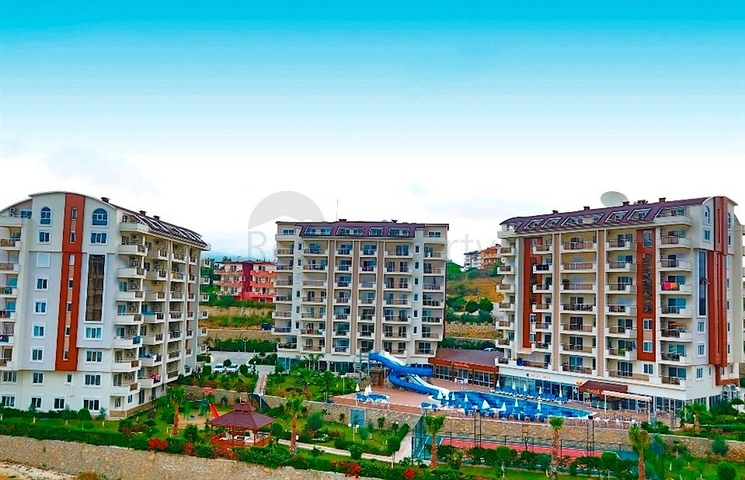 شقة ضمن مجمع حديث في منطقة أفسلار – ألانيا