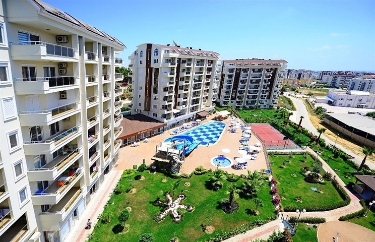 شقة ضمن مجمع حديث في منطقة أفسلار – ألانيا