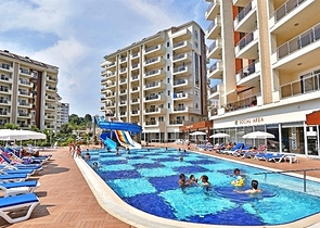 شقة ضمن مجمع حديث في منطقة أفسلار – ألانيا